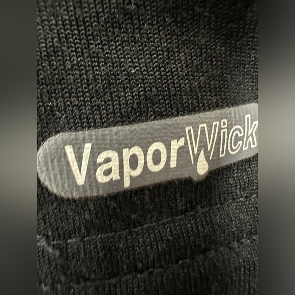 The North Face Womens Small Long Sleeve 1/4 Zip Pullover Activewear Black - Picture 3 of 4